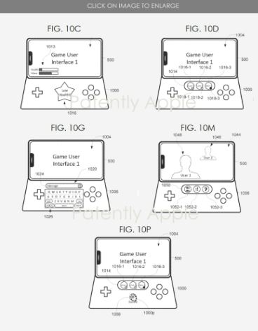 애플 게임 컨트롤러 접이식 케이스